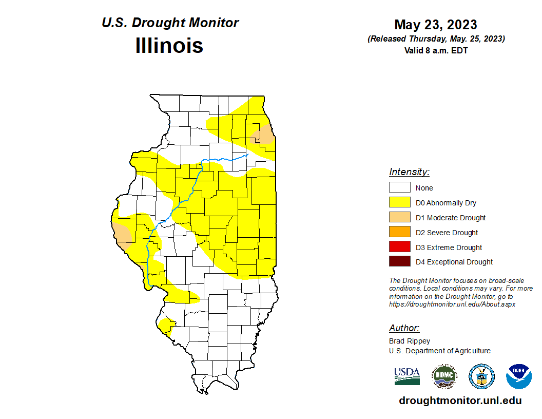 Dry conditions continue