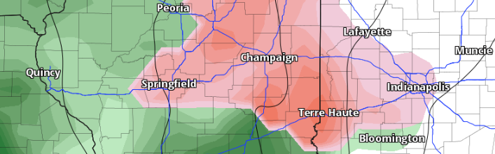 Freezing Rain Possible Monday